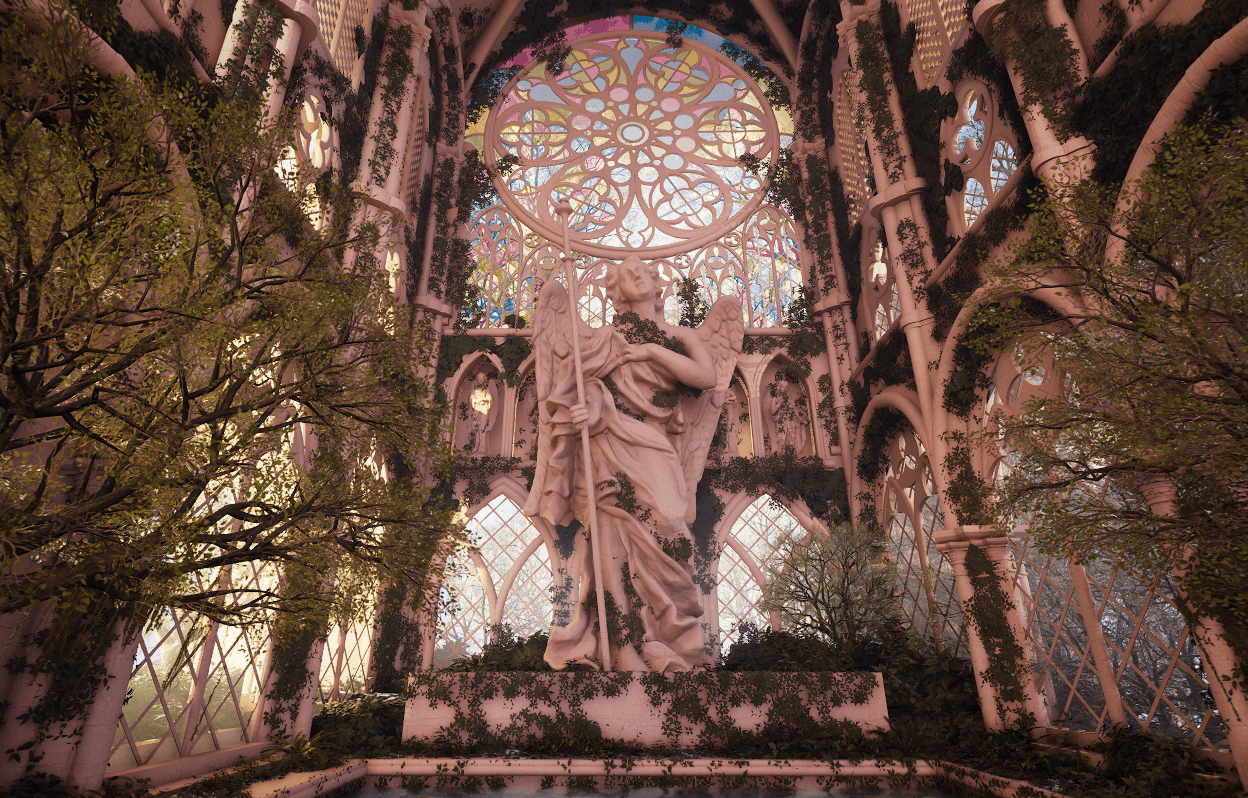 Cathédrale, map Fortnite UEFN par Vortex Studio